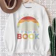 Take A Look It's In A Book Retro Reading Premium Tri-Blend Sweatshirt Gifts for Old Women Take A Look It's In A Book Retro Reading Premium Tri-Blend Sweatshirt Gifts for Old Women