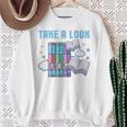 Take A Look Its In A Book Shirt Reading Readers Sweatshirt Gifts for Old Women Take A Look Its In A Book Shirt Reading Readers Sweatshirt Gifts for Old Women