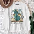 Magical Book Dragon Fantasy Reading Enthusiast Art Sweatshirt Gifts for Old Women Magical Book Dragon Fantasy Reading Enthusiast Art Sweatshirt Gifts for Old Women