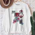 Marvel Comics Spider-Man Classic Comic Book Collage Sweatshirt Gifts for Old Women