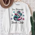 The Mermaid Book Club Summer Trendy Cute Reading Sweatshirt Gifts for Old Women