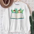 Montessori Learning Teacher Student Reading Books For Men Women Kids Sweatshirt Gifts for Old Women