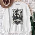 Morally Grey Book Club Lover Gothic Card Style Premium Tri-Blend Sweatshirt Gifts for Old Women