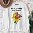 Mr Men Little Miss Meme Little Miss Book Hoarder Sweatshirt Gifts for Old Women