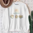 All I Need Is Coffee My Dog And Books Bookworm Dogs Sweatshirt Gifts for Old Women
