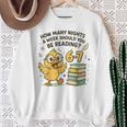 How Many Nights Reading Duck 67 Meme Book Lovers Sweatshirt Gifts for Old Women How Many Nights Reading Duck 67 Meme Book Lovers Sweatshirt Gifts for Old Women