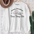 The Office Finer Things Club With Book Sweatshirt Gifts for Old Women