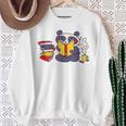 Panda Reading Bear Read Books Cute Sweatshirt Gifts for Old Women