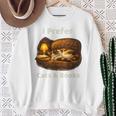 I Prefer Cats & Books – Calico Cat And Book Sweatshirt Gifts for Old Women