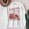Proud Anti Social Member Of Introverted Book Club Sweatshirt Gifts for Old Women Proud Anti Social Member Of Introverted Book Club Sweatshirt Gifts for Old Women