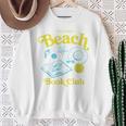 Proud Member Beach Book Club Retro Vintage Summer Bookish Sweatshirt Gifts for Old Women Proud Member Beach Book Club Retro Vintage Summer Bookish Sweatshirt Gifts for Old Women
