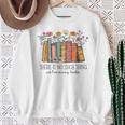 There Is No Such Thing As Too Many Books Floral Bookish Sweatshirt Gifts for Old Women There Is No Such Thing As Too Many Books Floral Bookish Sweatshirt Gifts for Old Women
