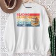 Read Banned Books Igniting Minds Banned Books Sweatshirt Gifts for Old Women