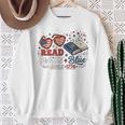 Read Blue Since 1776 Patriotic Book Lovers 4th Of July Sweatshirt Gifts for Old Women Read Blue Since 1776 Patriotic Book Lovers 4th Of July Sweatshirt Gifts for Old Women