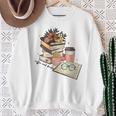Read Books Drink Coffee For Women Premium Tri-Blend Sweatshirt Gifts for Old Women