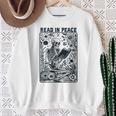 Read In Peace Book Lover Bookworm Skeleton Book Lover Performance Sweatshirt Gifts for Old Women Read In Peace Book Lover Bookworm Skeleton Book Lover Performance Sweatshirt Gifts for Old Women