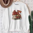 I Read Because Roasting People Is Frowned Upon Dragon Book Premium Tri-Blend Sweatshirt Gifts for Old Women I Read Because Roasting People Is Frowned Upon Dragon Book Premium Tri-Blend Sweatshirt Gifts for Old Women