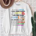 Read My Shirt Day For Kids Boy Girls i Will Read Books Sweatshirt Gifts for Old Women Read My Shirt Day For Kids Boy Girls i Will Read Books Sweatshirt Gifts for Old Women