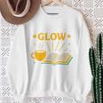 Readers Glow Different Book Lover Reading Premium Tri-Blend Sweatshirt Gifts for Old Women