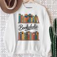 Reading As a Bookaholic For Book Lovers Sweatshirt Gifts for Old Women