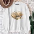 Reading Books Reader Nerd Librarian Teacher Literature Women Premium Tri-Blend Sweatshirt Gifts for Old Women