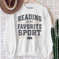 Reading Is My Favorite Sport Bookish Book Nerds Bookworms Sweatshirt Gifts for Old Women Reading Is My Favorite Sport Bookish Book Nerds Bookworms Sweatshirt Gifts for Old Women