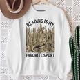 Reading Is My Favorite Sport Dragon Book Lover Bookworm Sweatshirt Gifts for Old Women Reading Is My Favorite Sport Dragon Book Lover Bookworm Sweatshirt Gifts for Old Women