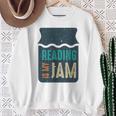 Reading Is My Jam Book Lover And Reading Teacher Sweatshirt Gifts for Old Women Reading Is My Jam Book Lover And Reading Teacher Sweatshirt Gifts for Old Women