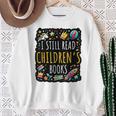 Reading Love Teacher Banned Book Day Reading Bookworm Lovers Sweatshirt Gifts for Old Women