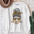 Reading Mom Books Lover Mom Library Mother's Day Sweatshirt Gifts for Old Women