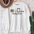 Reading Season Book Lover Librarian Cozy Bookworm Sweatshirt Gifts for Old Women