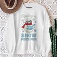 Reading Is Snow Much Fun Book Lover Winter Snowman Humor Sweatshirt Gifts for Old Women Reading Is Snow Much Fun Book Lover Winter Snowman Humor Sweatshirt Gifts for Old Women