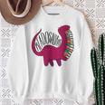 Readosaurus Reading Dinosaur Book Lover Library Studying Sweatshirt Gifts for Old Women