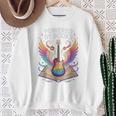 Rockstar Powered BY Books Reading Rocks Preschool Teacher Sweatshirt Gifts for Old Women