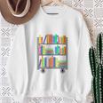 This Is How I Roll Book Librarian Vintage Sweatshirt Gifts for Old Women