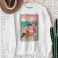 Romance Novels Really Good Stories Tarot Card Book Lover Sweatshirt Gifts for Old Women