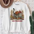 San Francisco Cat Tshirt Golden Gates Bridge Reading Books Sweatshirt Gifts for Old Women San Francisco Cat Tshirt Golden Gates Bridge Reading Books Sweatshirt Gifts for Old Women