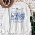 Shakespeare Hamlet Cute Book Lover Bookworm Drama Teacher Premium Tri-Blend Sweatshirt Gifts for Old Women