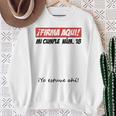 Signature Aqui 18th Birthday I Guest Book Sweatshirt Gifts for Old Women