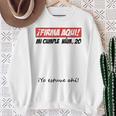 Signature Aqui 20th Birthday I Guest Book Sweatshirt Gifts for Old Women