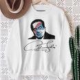 Signature And Bust Antonin Scalia Tshirt Justice Scalia Book Sweatshirt Gifts for Old Women