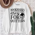 Smut Reader Reading Gift For Book Nerds Bookworms Sweatshirt Gifts for Old Women