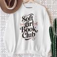 Soft Girl Book Club Coquette Bow Aesthetic Reader Sweatshirt Gifts for Old Women Soft Girl Book Club Coquette Bow Aesthetic Reader Sweatshirt Gifts for Old Women