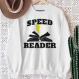 Speed Reader Book Lover Reading Sweatshirt Gifts for Old Women Speed Reader Book Lover Reading Sweatshirt Gifts for Old Women