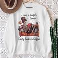 Spicy Books Coffee Smutty Book Lovers Smut Love Smutt Books Sweatshirt Gifts for Old Women