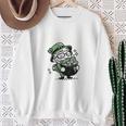 St Patricks Librarian Book Lover Library Worker School Performance Sweatshirt Gifts for Old Women