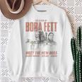 Star Wars The Book Of Boba Fett Meet The New Boss Sketch Sweatshirt Gifts for Old Women Star Wars The Book Of Boba Fett Meet The New Boss Sketch Sweatshirt Gifts for Old Women