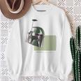Star Wars The Book Of Boba Fett Minimalist Helmet Sweatshirt Gifts for Old Women