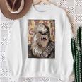 Star Wars Chewbacca Comic Book Character Portrait Sweatshirt Gifts for Old Women