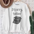 Storryteller Book Lover Storytelling Library Writer Reader Sweatshirt Gifts for Old Women